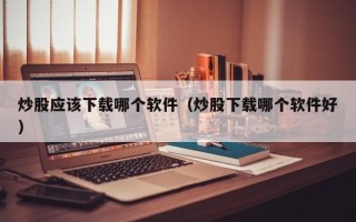 炒股应该下载哪个软件（炒股下载哪个软件好）